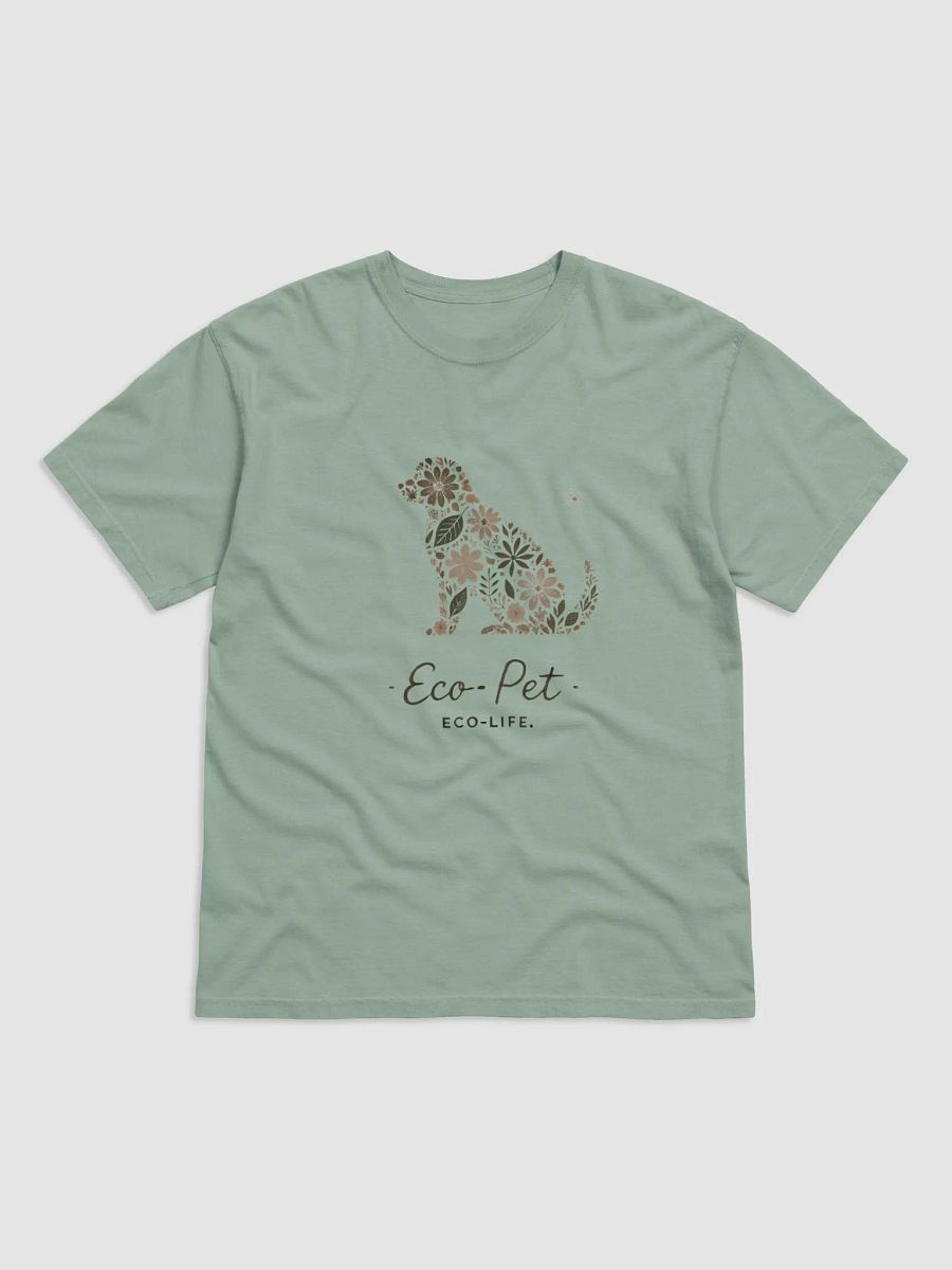 Floral Eco Pet Silhouette T-Shirt product image (2)