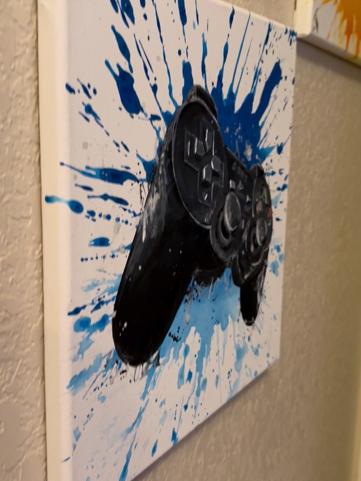 PS2 Controller Splatter Pop Art product image (2)