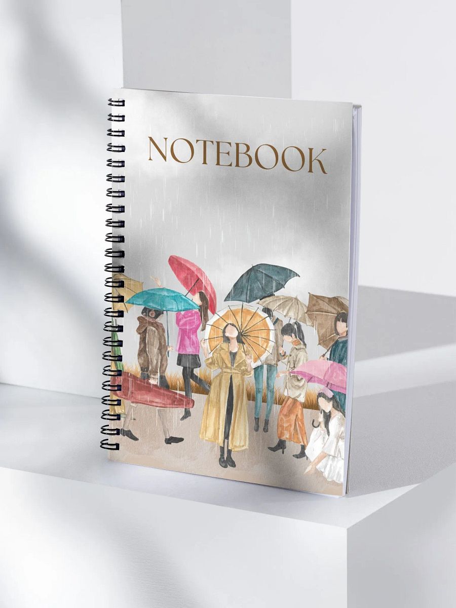 Rainbow Stories Spiral Notebook product image (4)