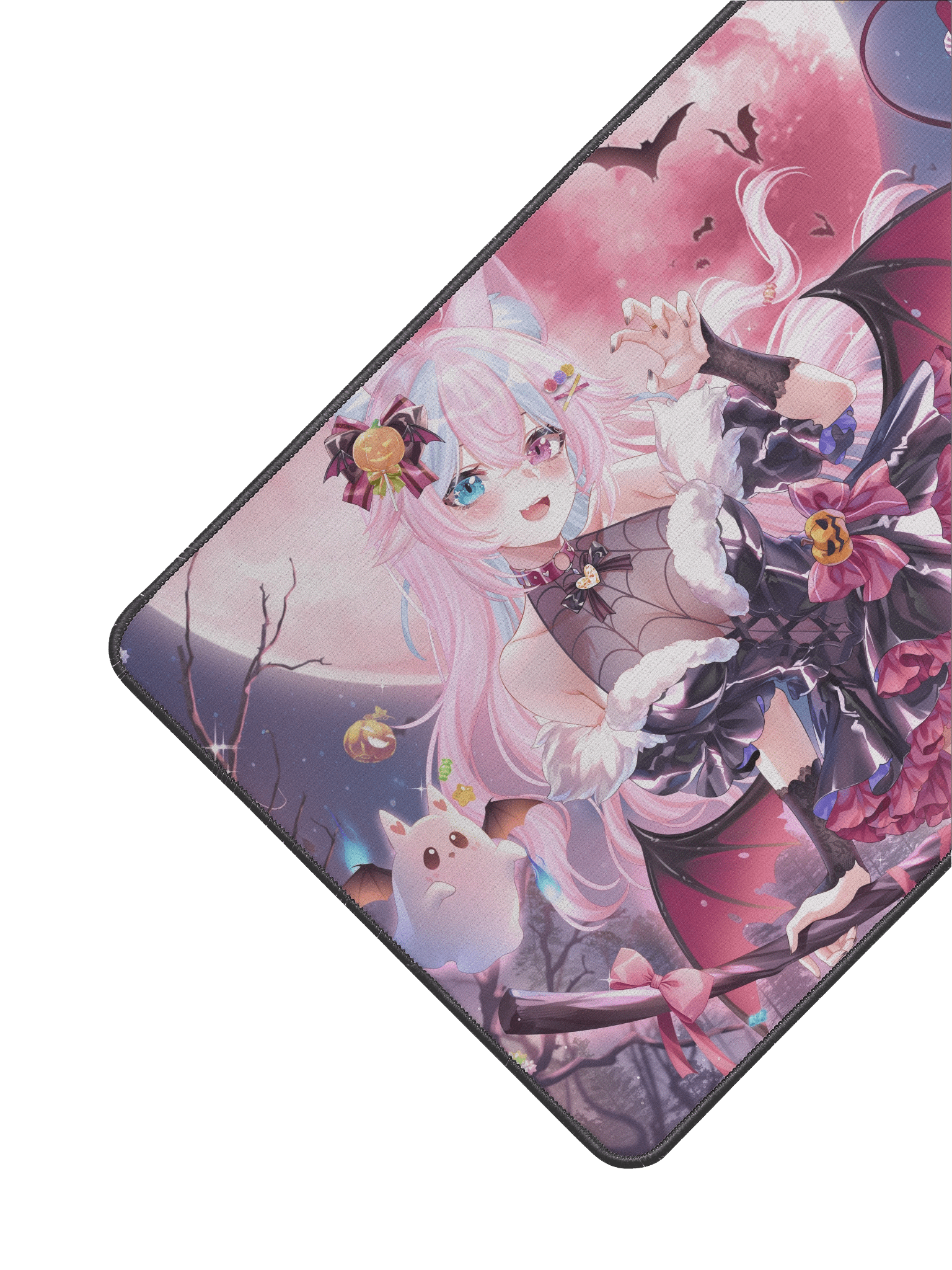 Spooky plush desk mat 12 x 22 product image (1)