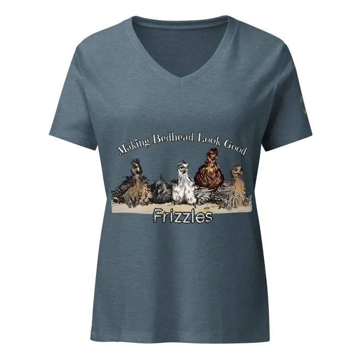 Making Bedhead Look Good | Women’s V-Neck T-Shirt product image (19)