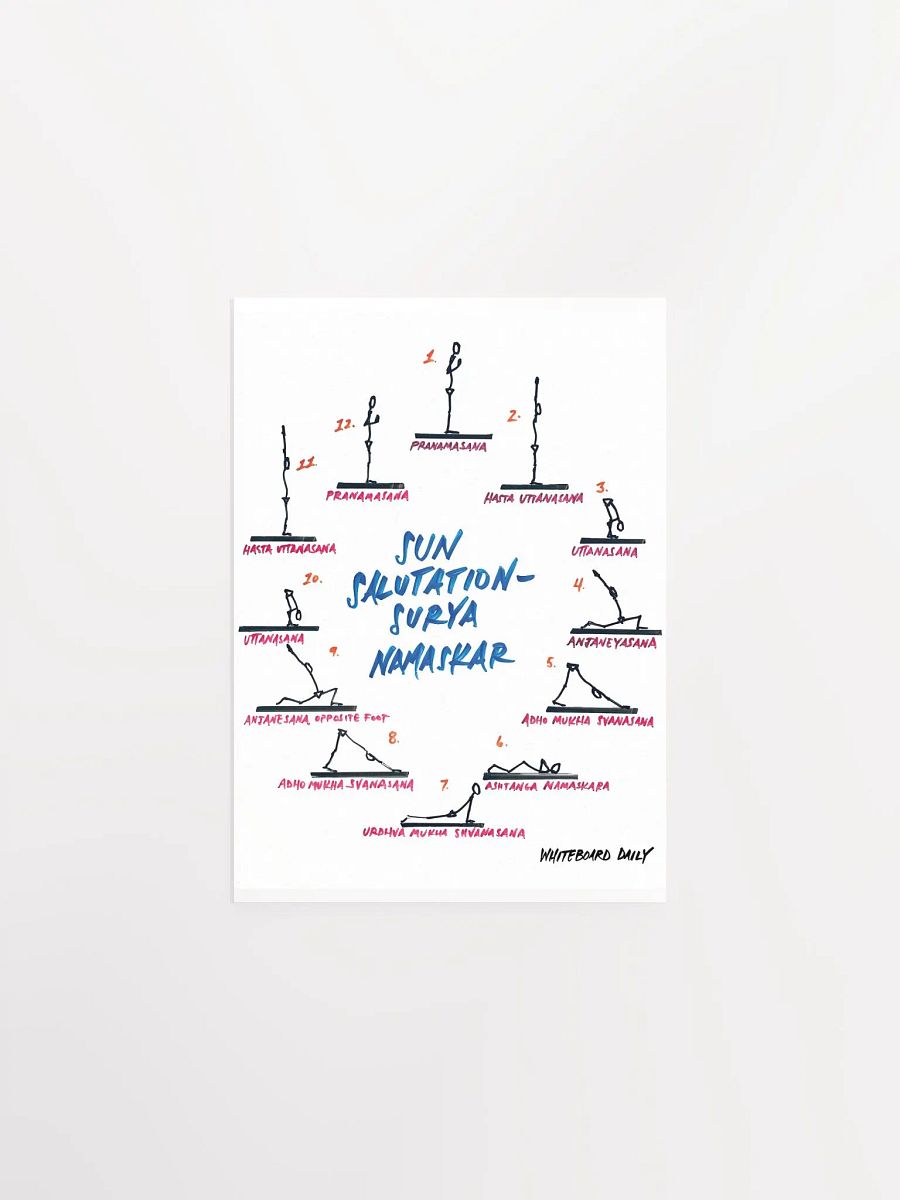 Sun Salutation Poster product image (4)