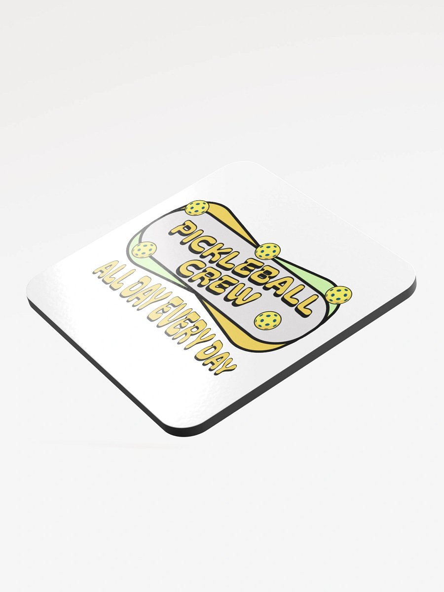 Pickleball Crew All Day Every Day Coaster Set product image (4)