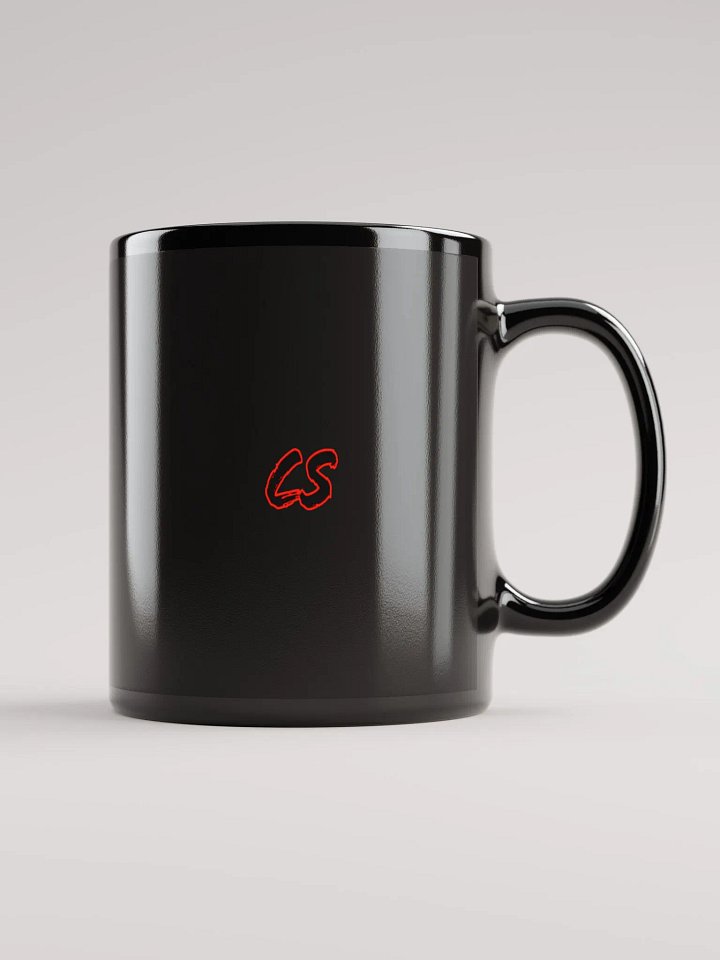 CS Black Glossy Coffee Mug product image (1)