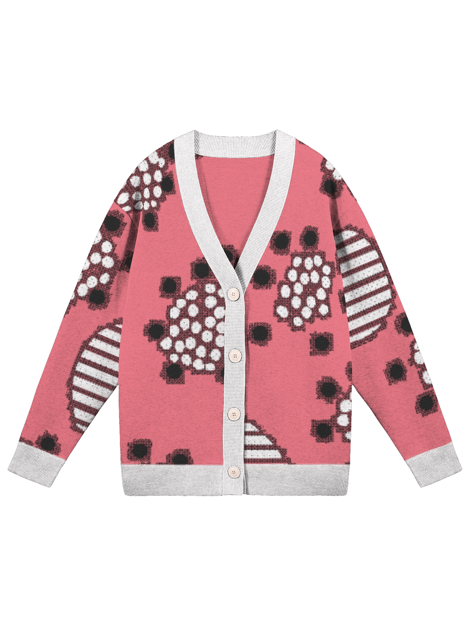 Floral Fusion Knitted Cardigan product image (5)