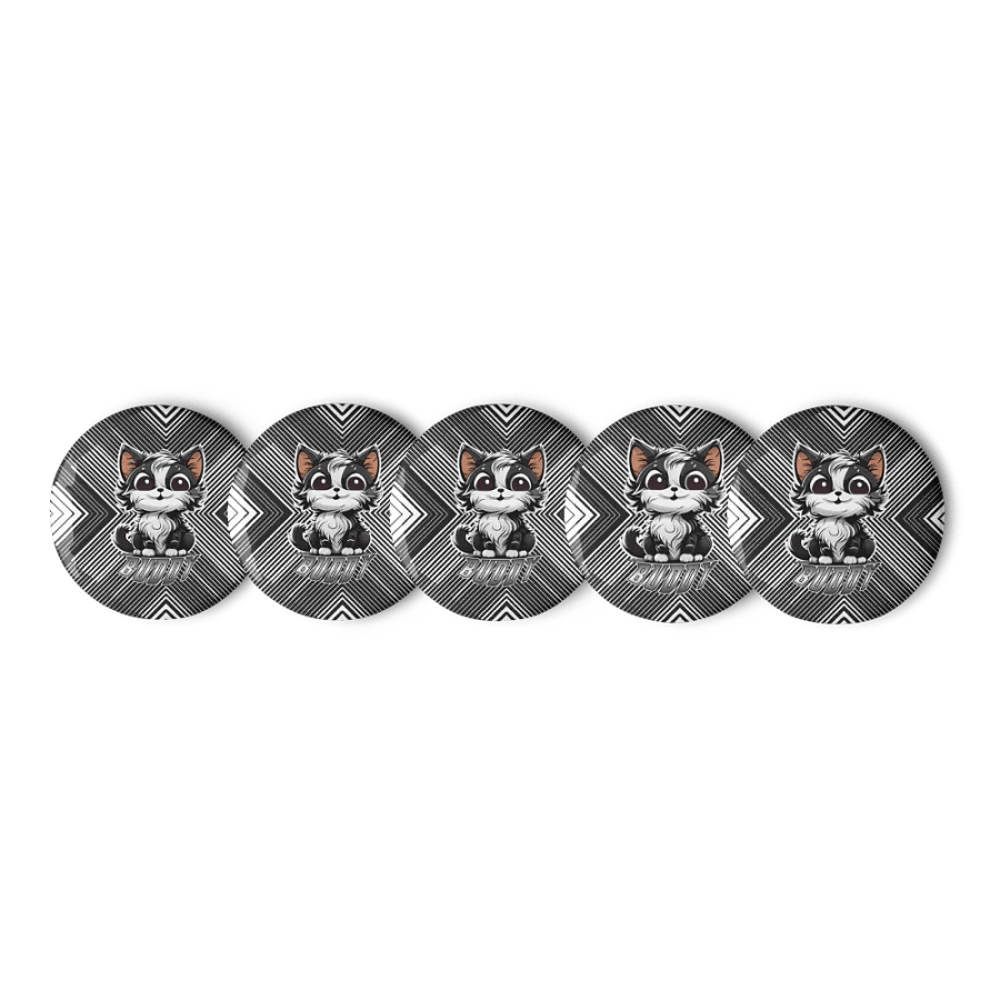 Buddy Set of Pin Buttons product image (5)