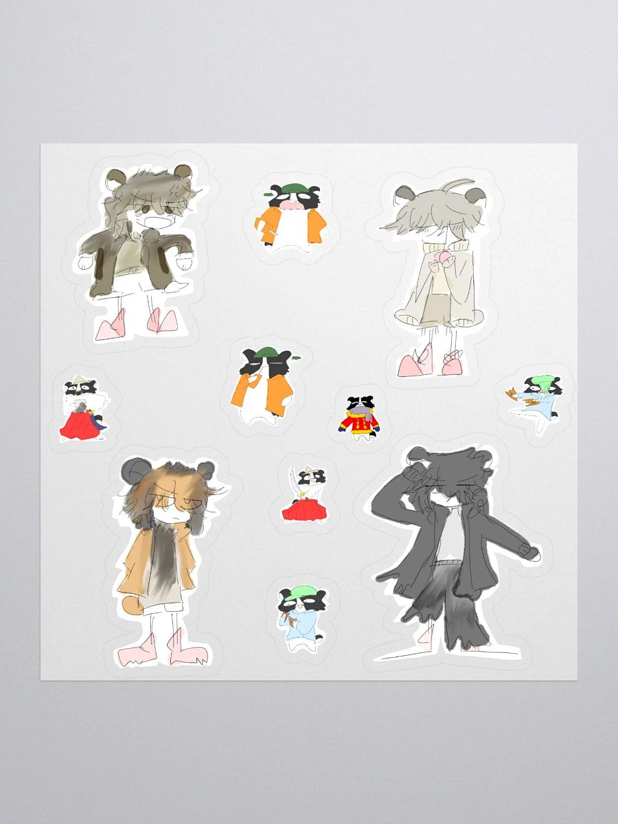 365!! daily character dictionary hamster stickers product image (1)