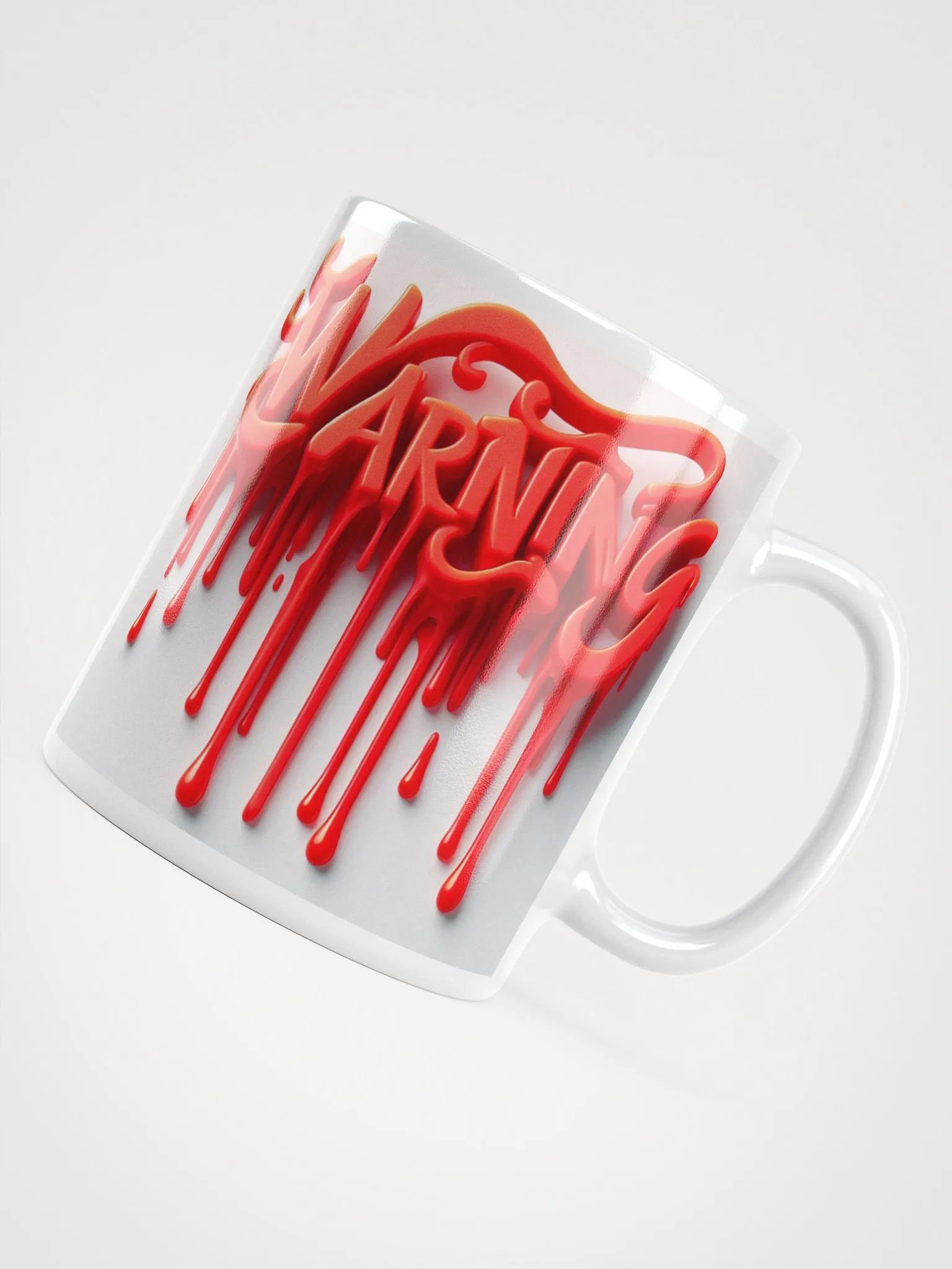 Warning Meltdown #Humorous Glossy Mug - White product image (4)