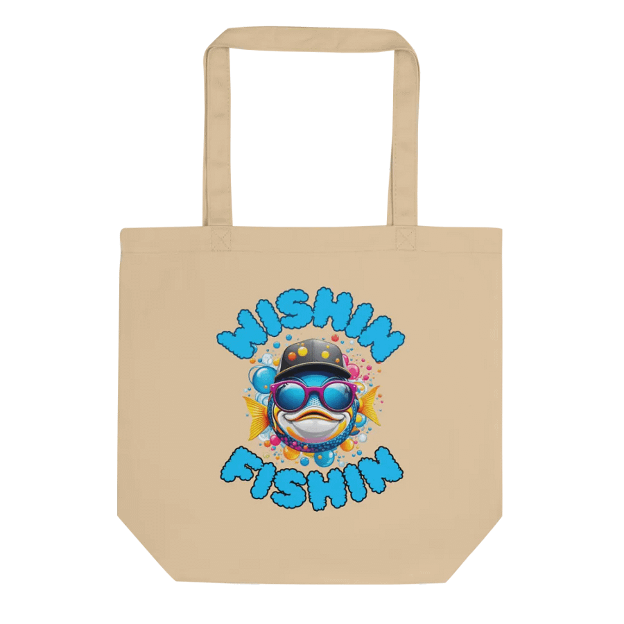 Wishin Fishin Eco-Friendly Tote Bag product image (1)