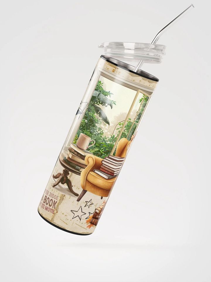 I'd Rather Be Reading Book Lover Tumbler product image (3)