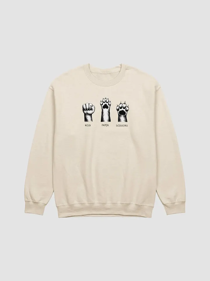 rock, paper, scissors crewneck product image (1)