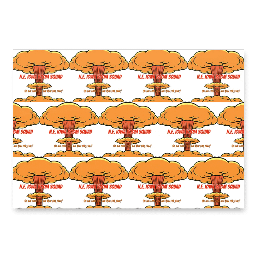 BOOM Squad wrapping paper product image (1)
