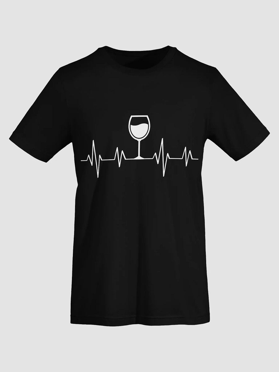 Pulse Wine Glass T-Shirt product image (6)