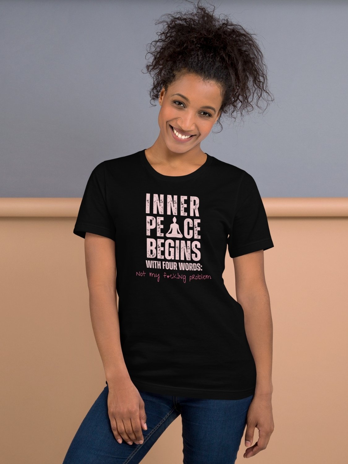 Path to Inner Peace T-Shirt (dark colors) product image (4)