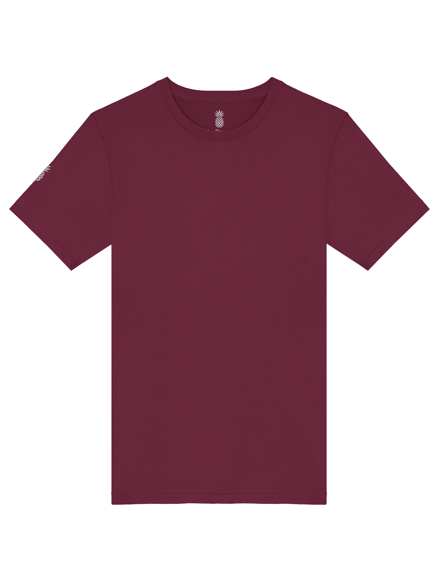 Lucky Pineapple Minimalist Sleeve Solid Color Unisex T-Shirt (Earth Tone Colors) product image (5)