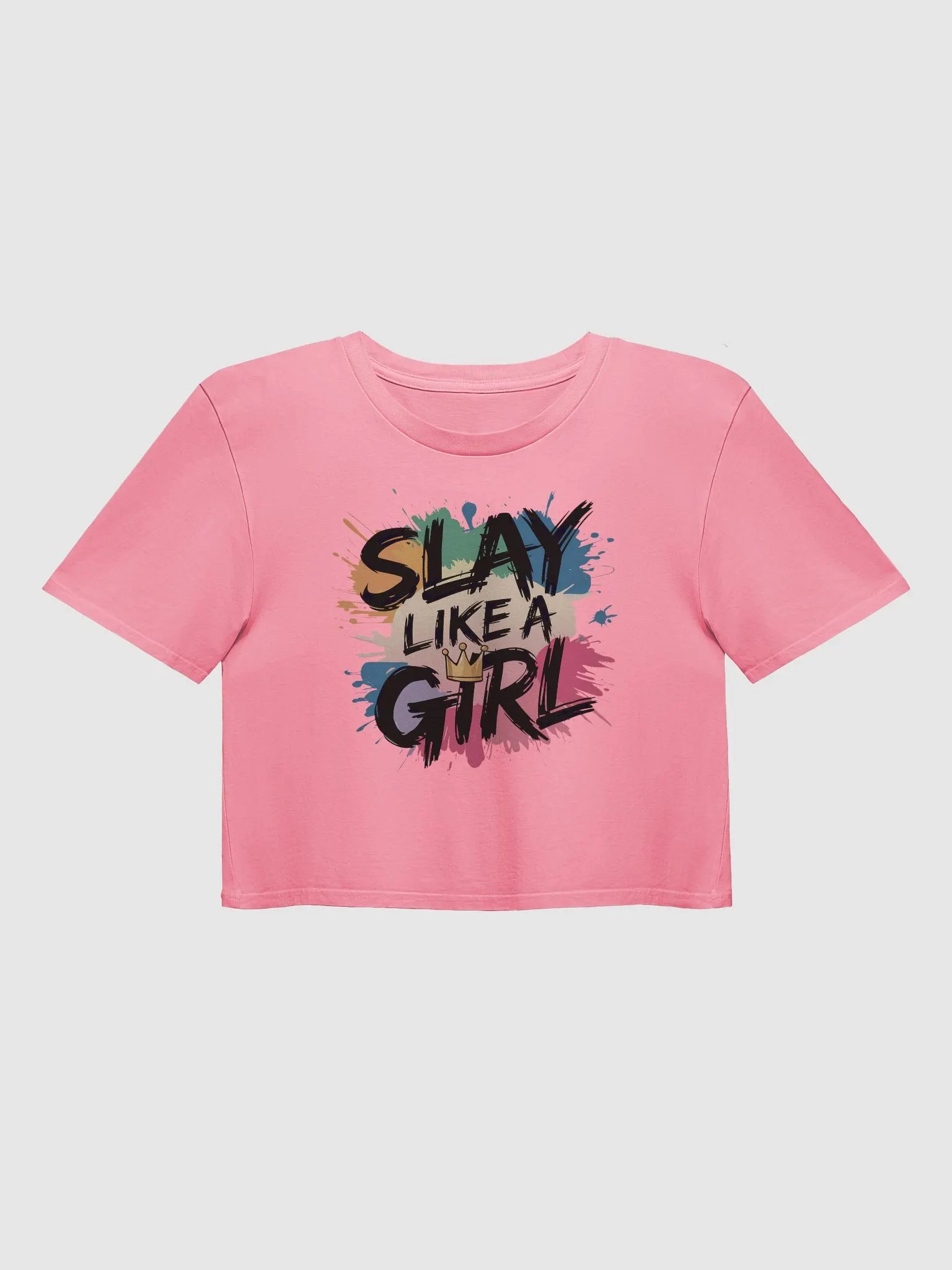 Slay Like A Girl - Women's Day Women's Crop Top product image (3)