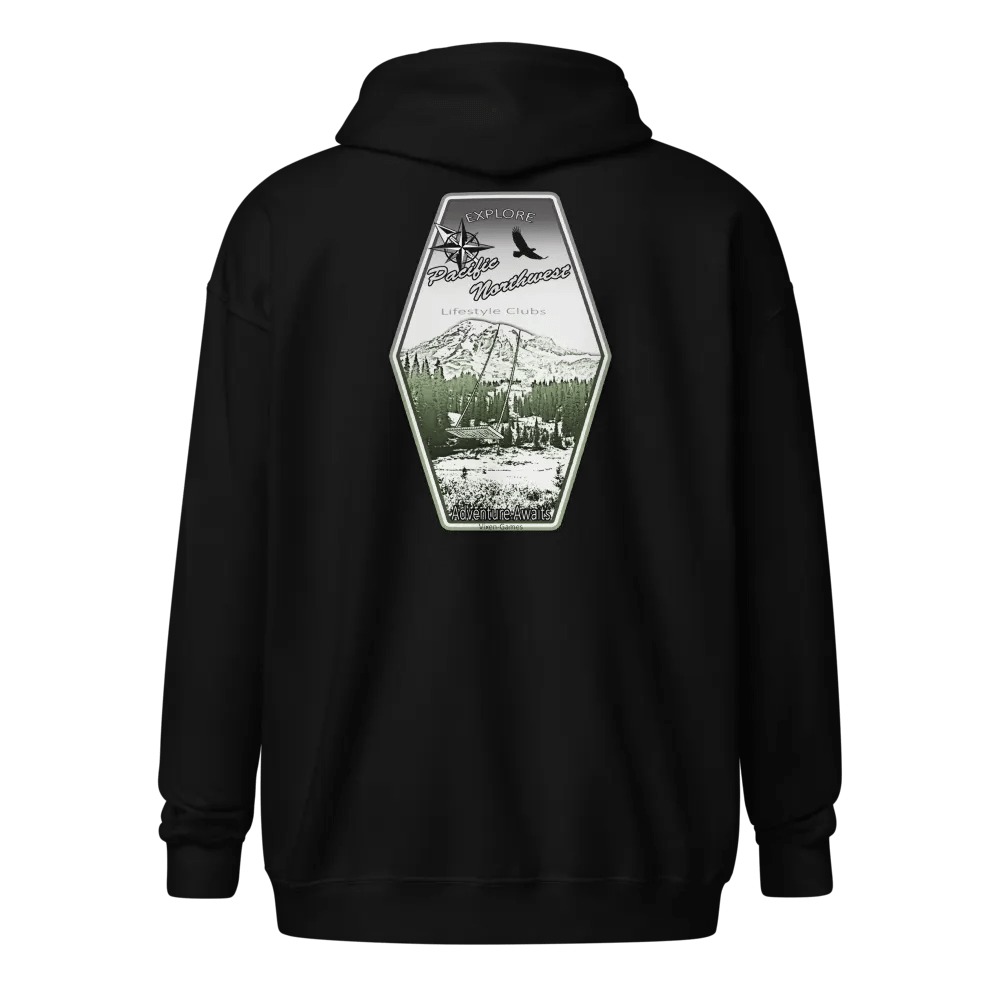 Explore PNW Lifestyle Clubs Zipper hoodie product image (1)
