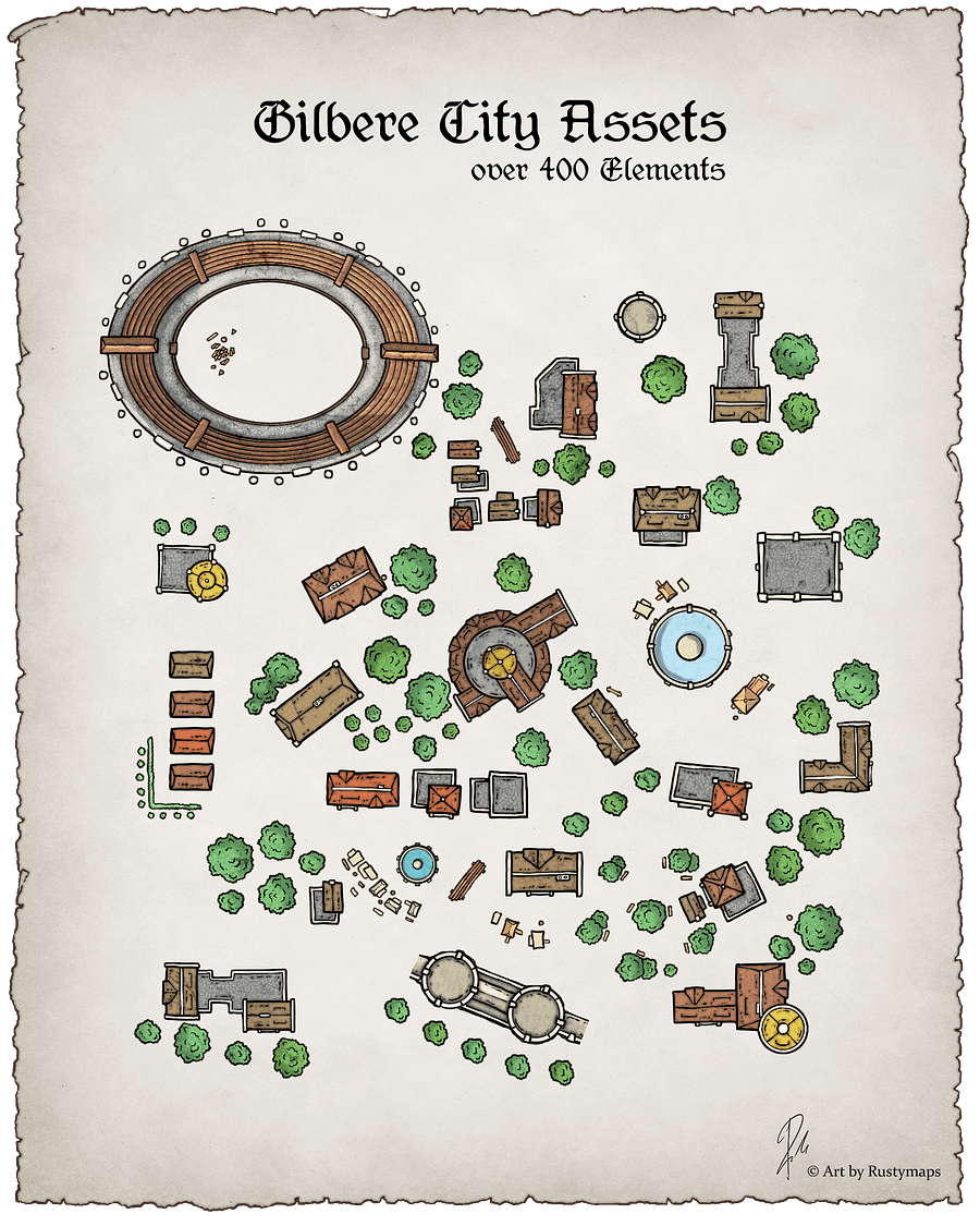 Gilbere City Assets Pack product image (1)