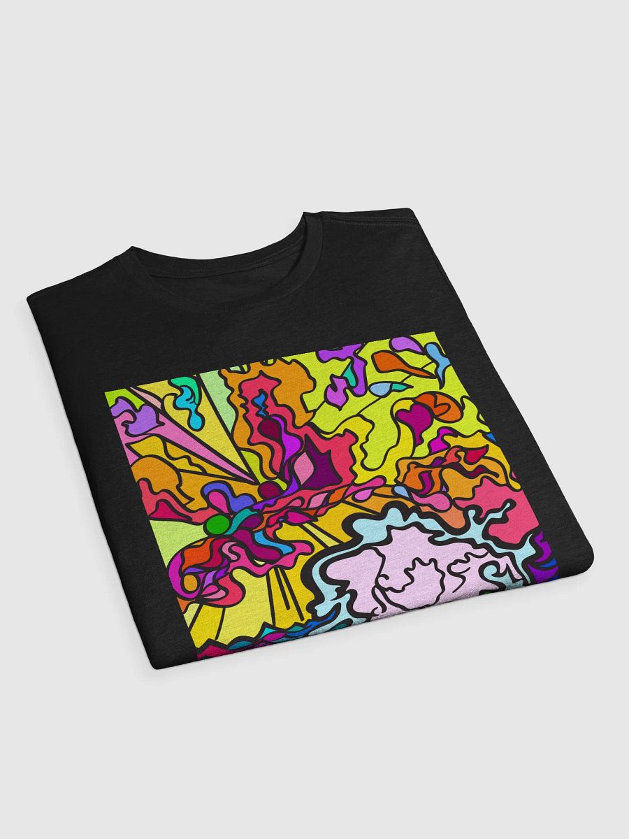 Vibrant Swirls Superfit Tee - Wave at Sunset product image (37)