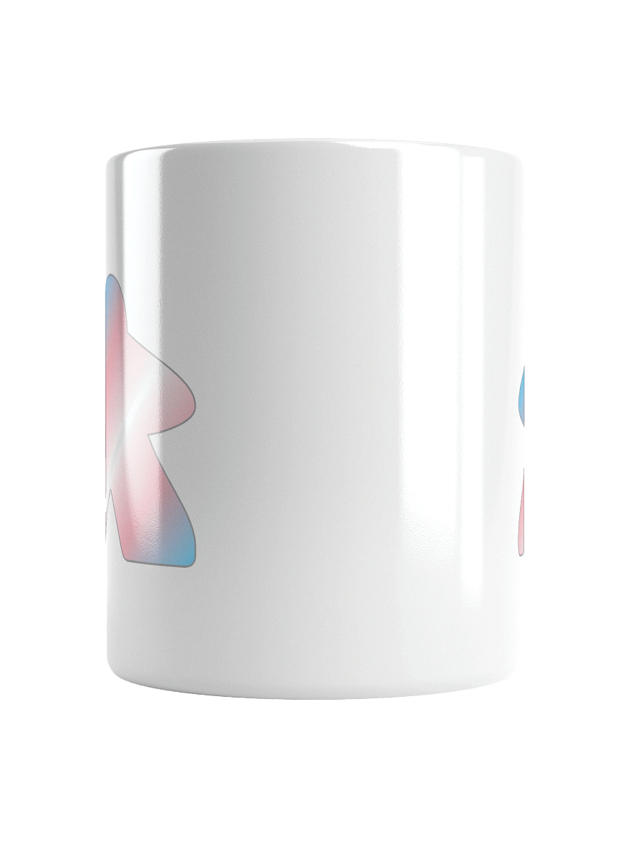 Trans Pride Gradient Meeple Mug product image (5)