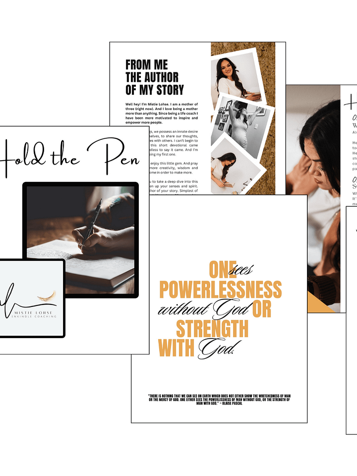 Hold the Pen | Devotional product image (1)
