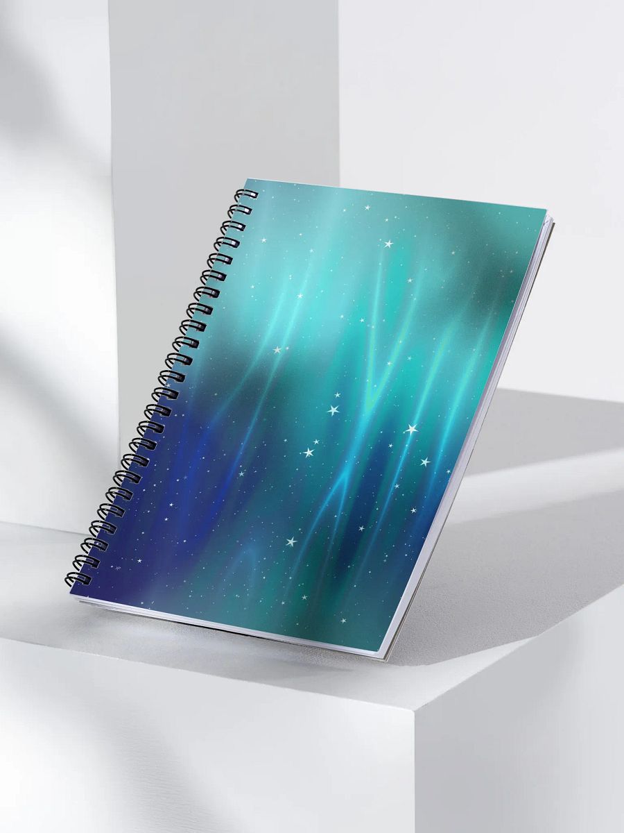 Space Spiral Notebook product image (3)