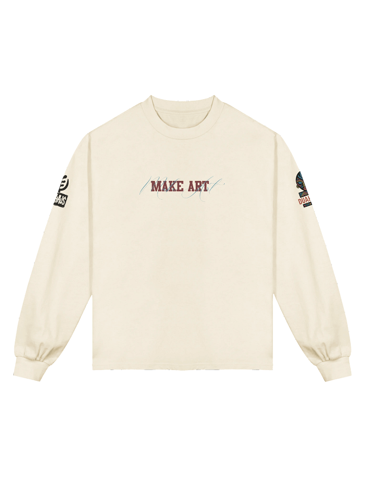 “Make Art or Die Trying” Long Sleeve Tee product image (1)