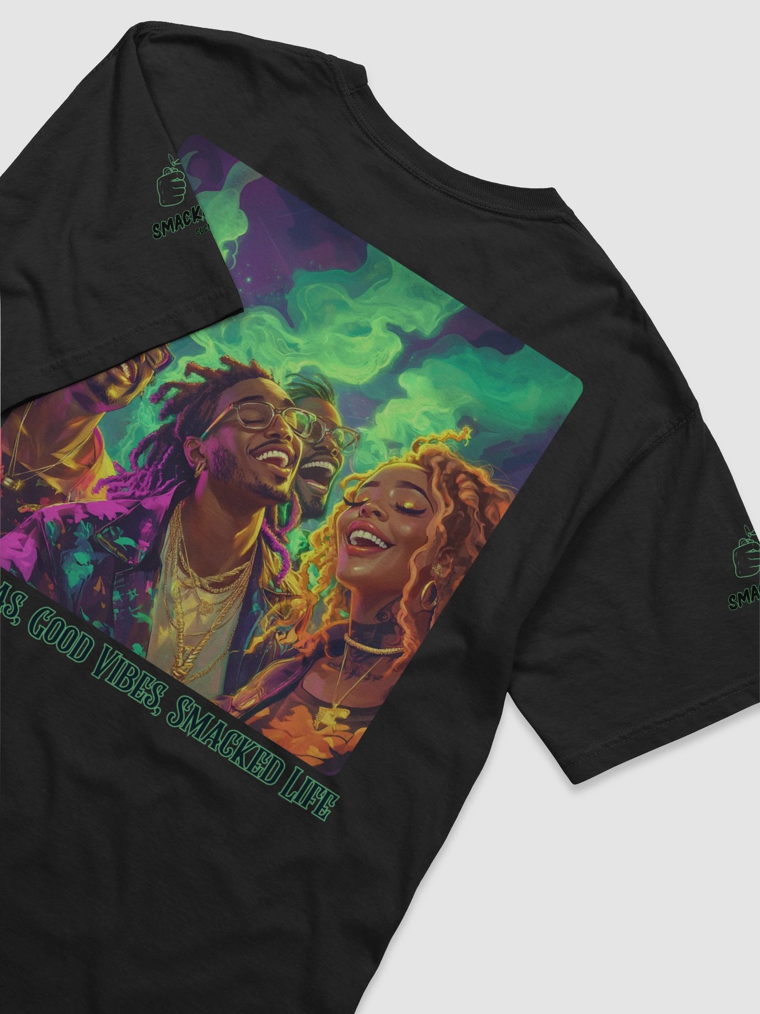 Good Gas, Good Vibes Tee – Smacked Life Society Unity Drop product image (28)