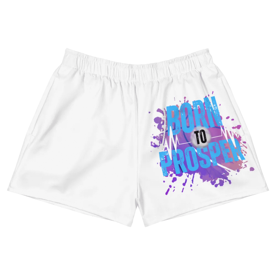 BORN TO PROSPER Bold Print Athletic Super Shorts product image (9)
