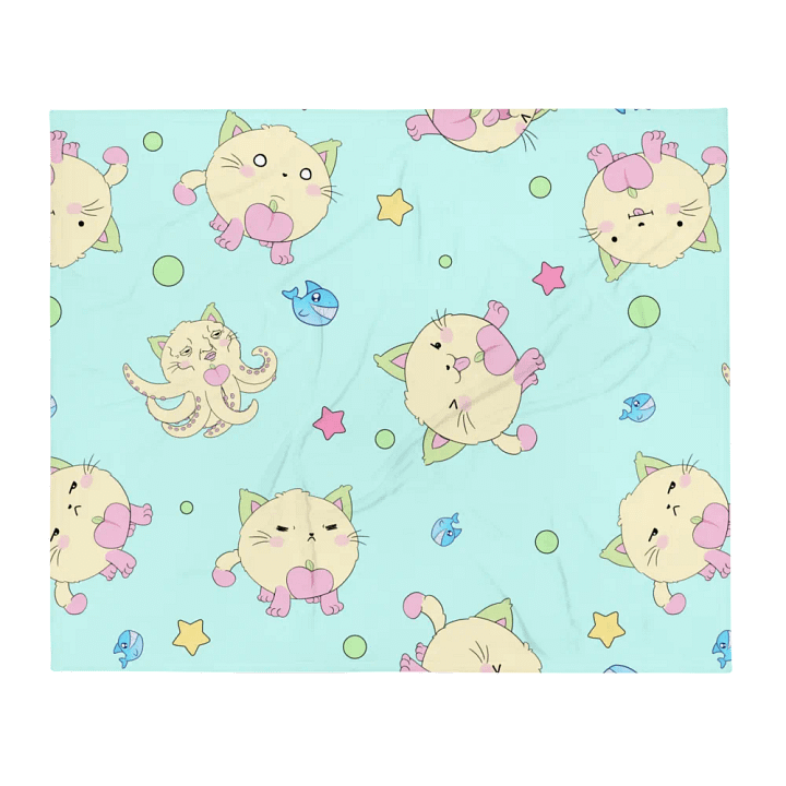 Catball Throw Blanket product image (13)