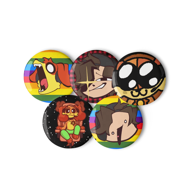 DA PINS (set of 5) product image (1)