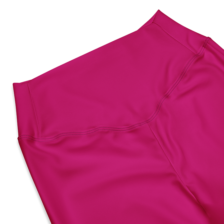 Chic Pink Flare Leggings product image (1)