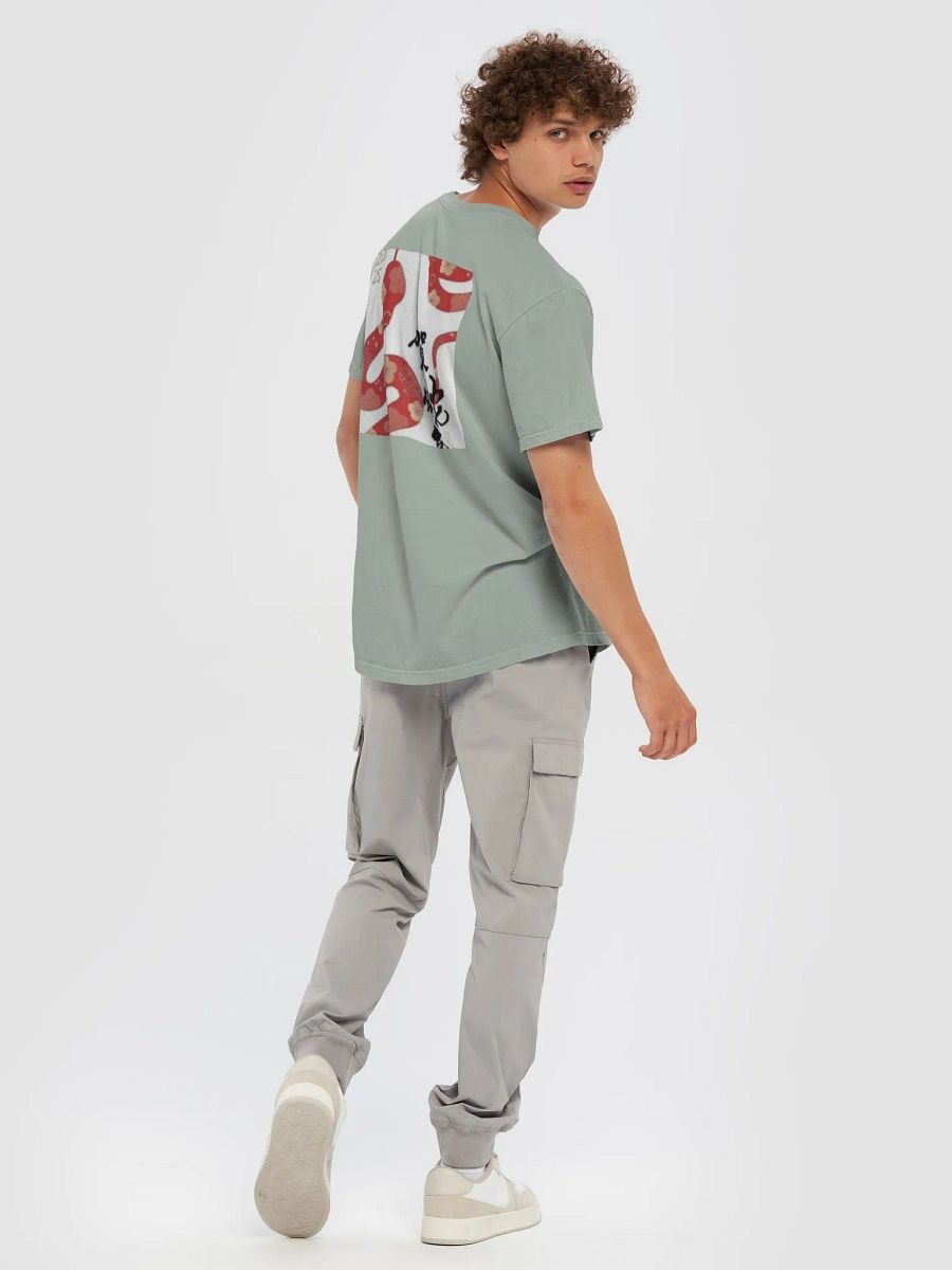 Garment-Dyed Heavyweight T-Shirt Japanise Snake Style product image (8)
