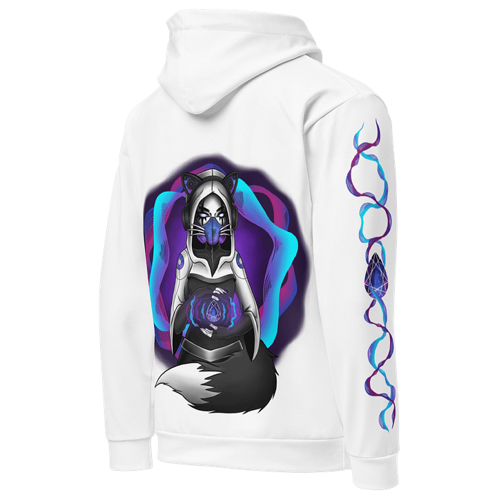 Galactic Waves Hoodie - White product image (1)