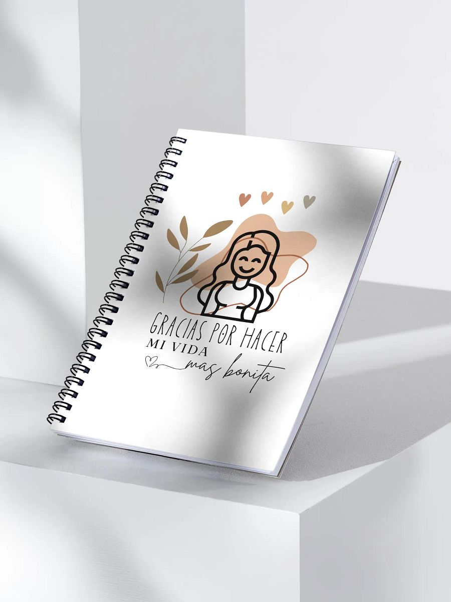 Boho Gracias (Thank you in Spanish) Design Notebook product image (3)
