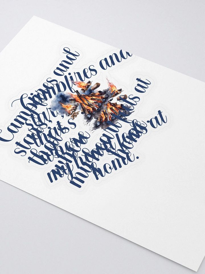 Campfires and stars, that's where my heart feels at home. product image (2)