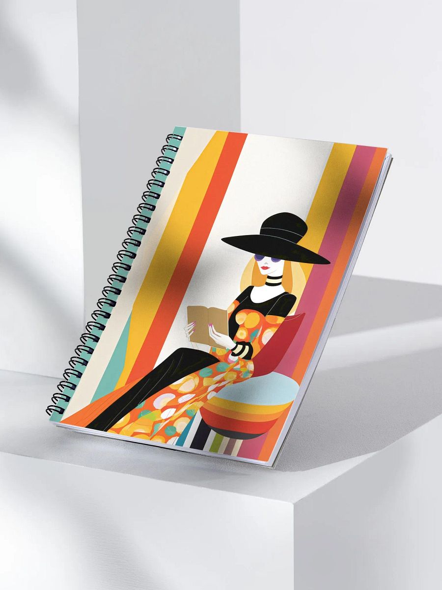 Chic Muse Spiral Notebook product image (3)