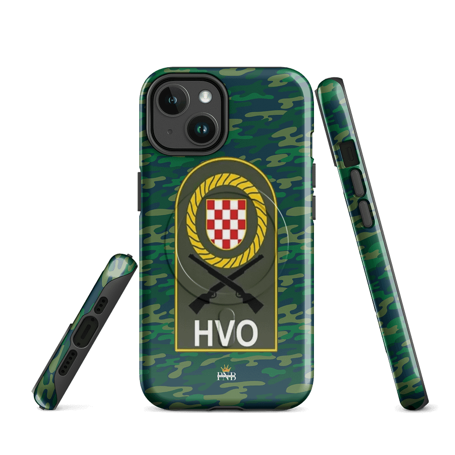 HVO Emblem Camo MagSafe® iPhone® Tough Case product image (1)
