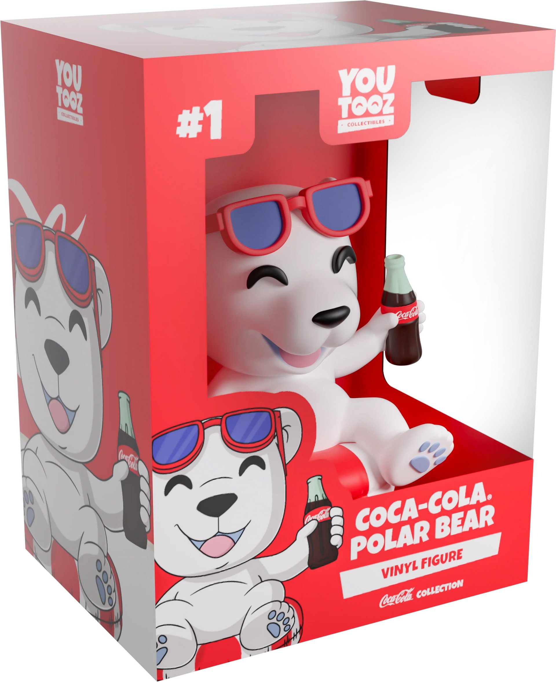 Figurina Youtooz Ad Icons: Coca-Cola - Polar Bear, 8 cm product image (8)