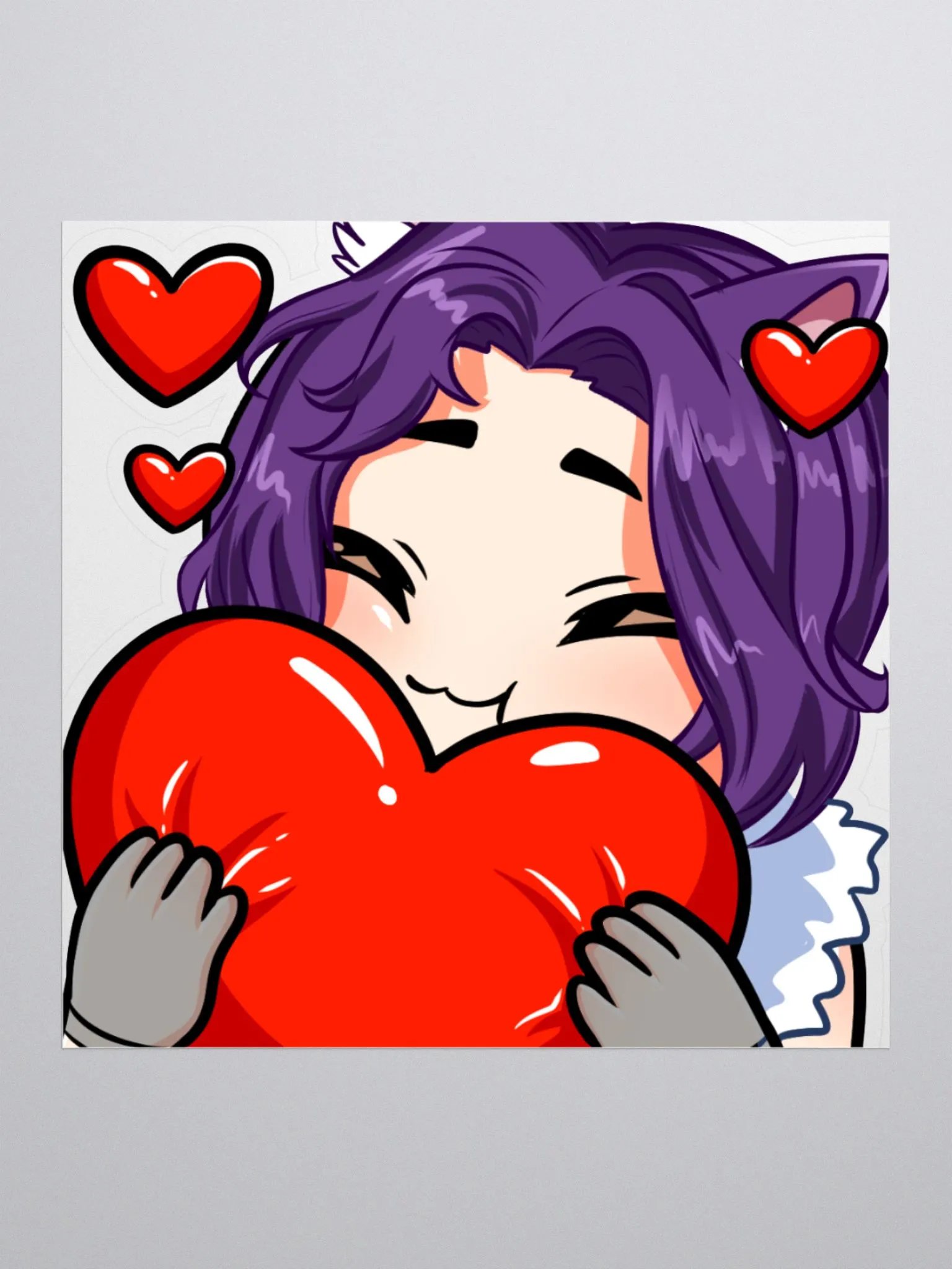 Alpha_Wolf_Luna Love Sticker product image (2)