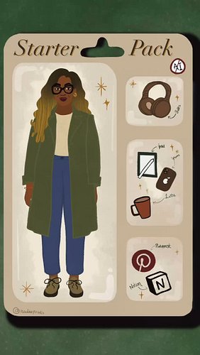 Wanted to jump on the #starterpacknoai trend! 

#artist #procreate #illustration #creativity #illustrator #noaiart #artist #p...