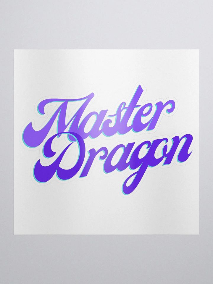 Master Dragon Sticker product image (1)