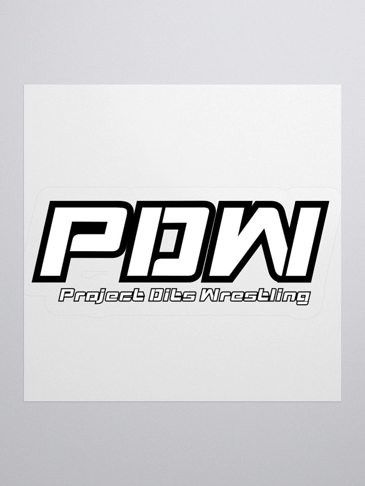 Project Dits Wrestling Logo Sticker product image (2)