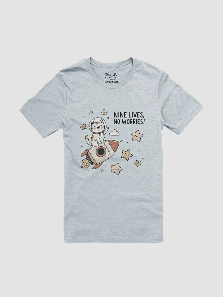 Nine lives, no worries t-shirt 1 product image (1)