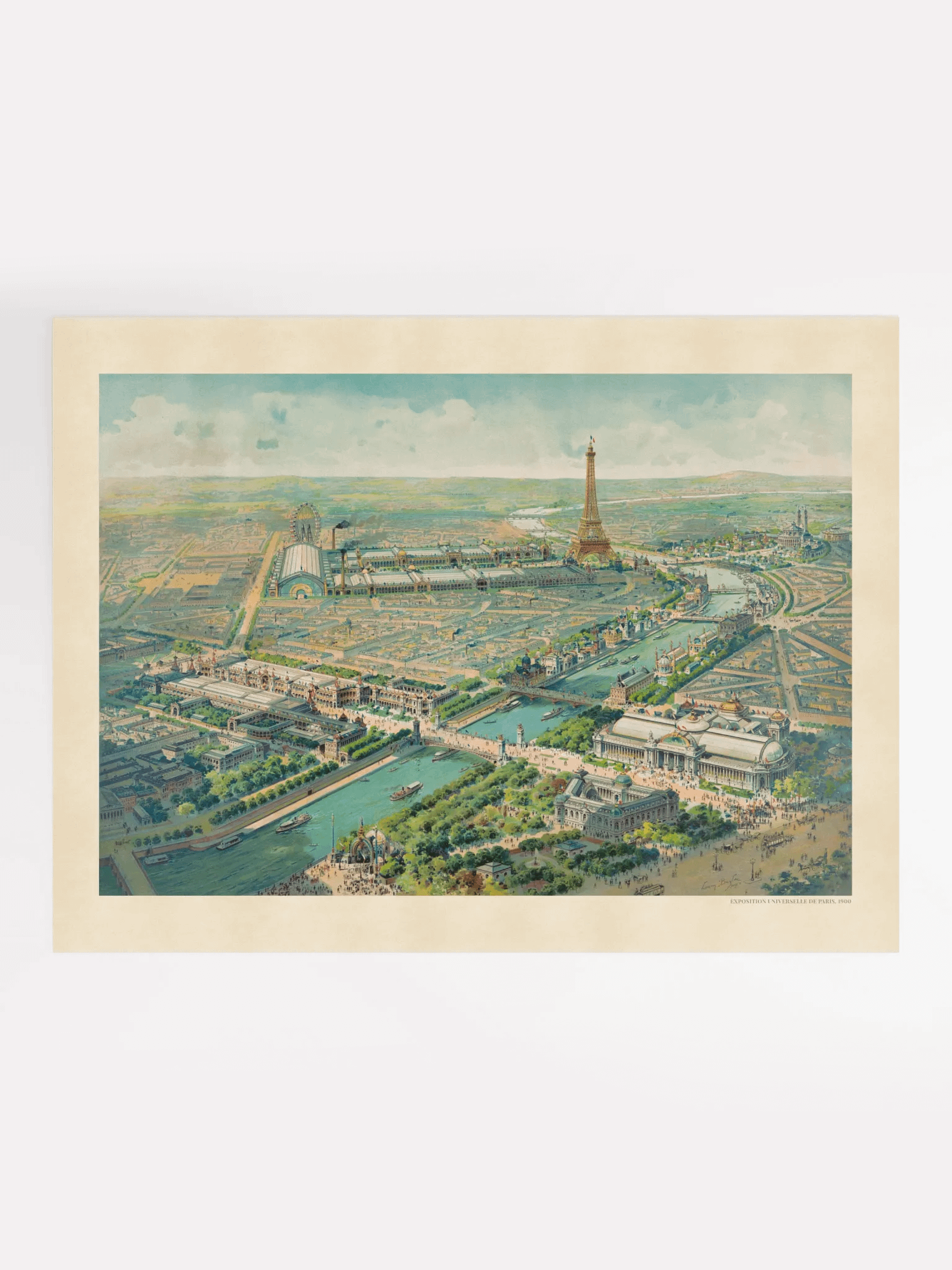 Paris 1900 (Unframed Poster Print) product image (1)