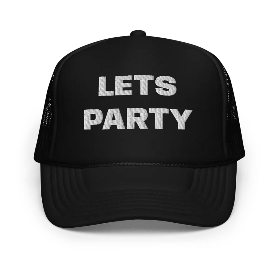 Let's Party - Embroidered Trucker Hat Cap product image (1)