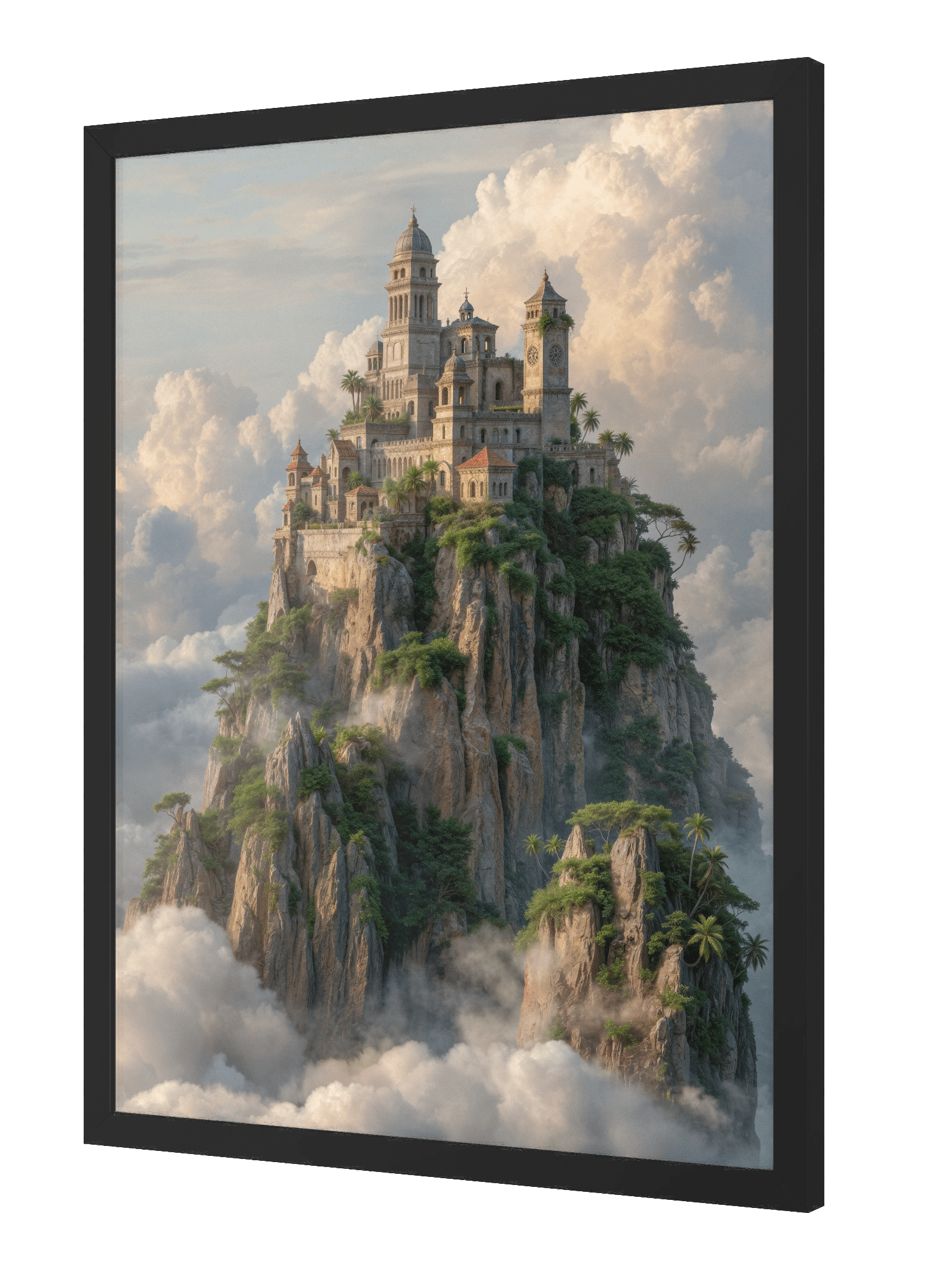 The Summit Aerie – Framed Poster product image (4)