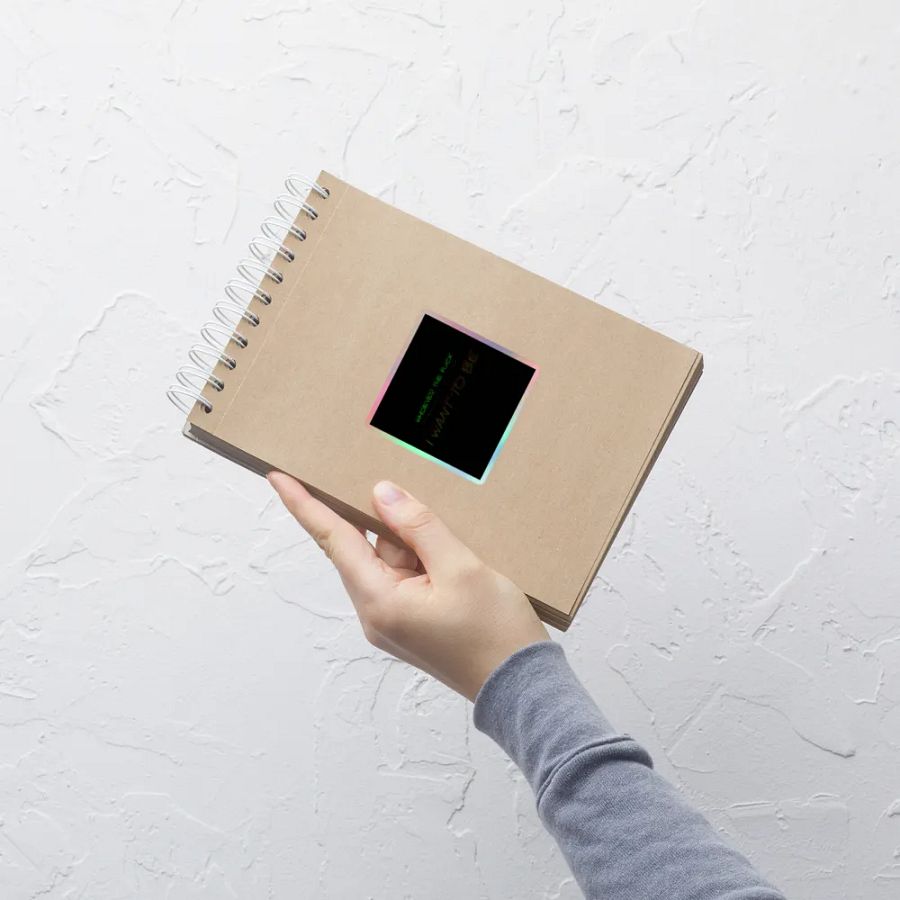 Identity Glitch Holographic Sticker Set product image (9)