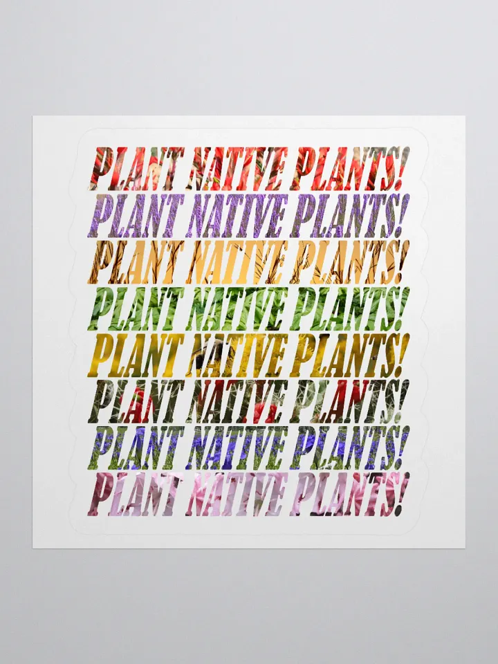 Plant Native Plants Sticker product image (3)