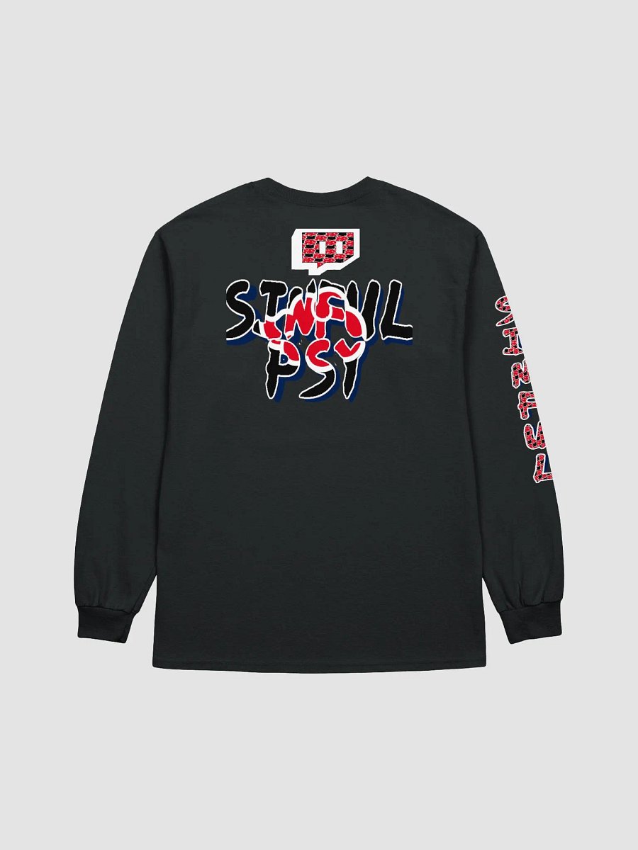 Gengar X Itachi (Akatsuki) Gildan Ultra Cotton Long Sleeve T-Shirt product image (2)
